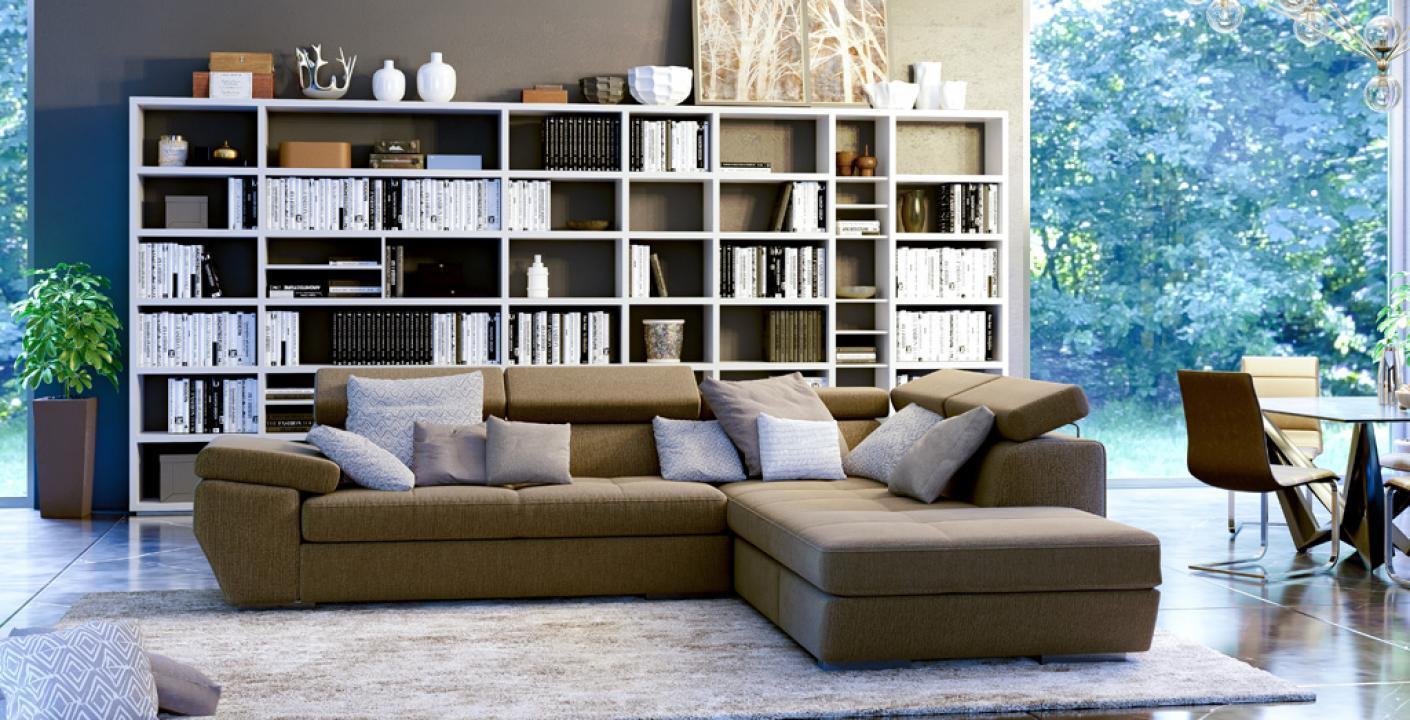 Disposizione divani in soggiorno: le regole da seguire