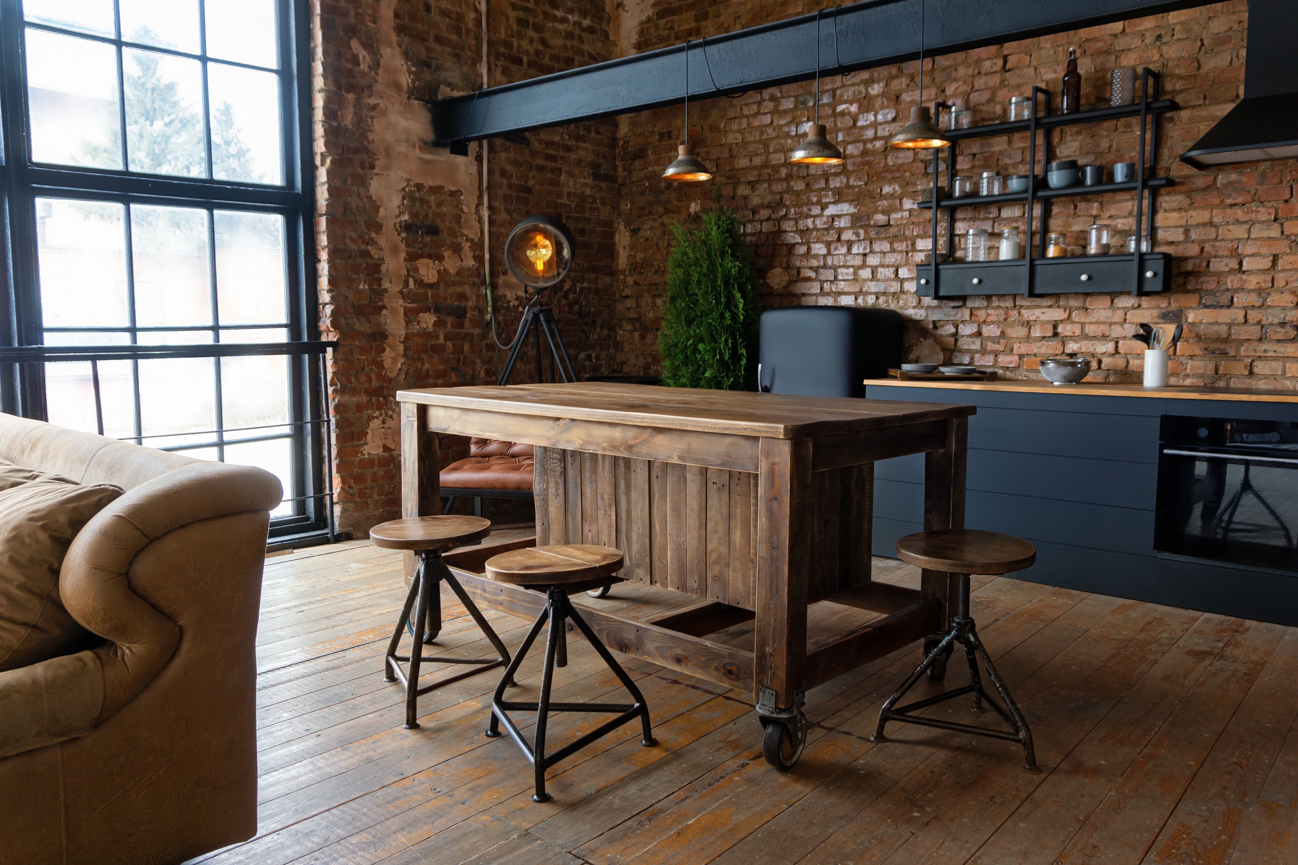 Come arredare una cucina in stile industriale - Harte