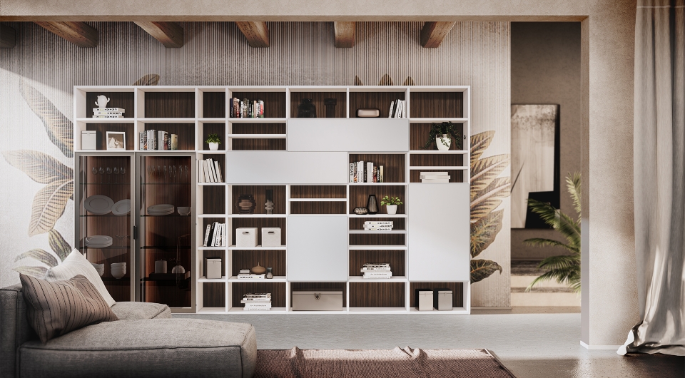 Libreria mobile soggiorno