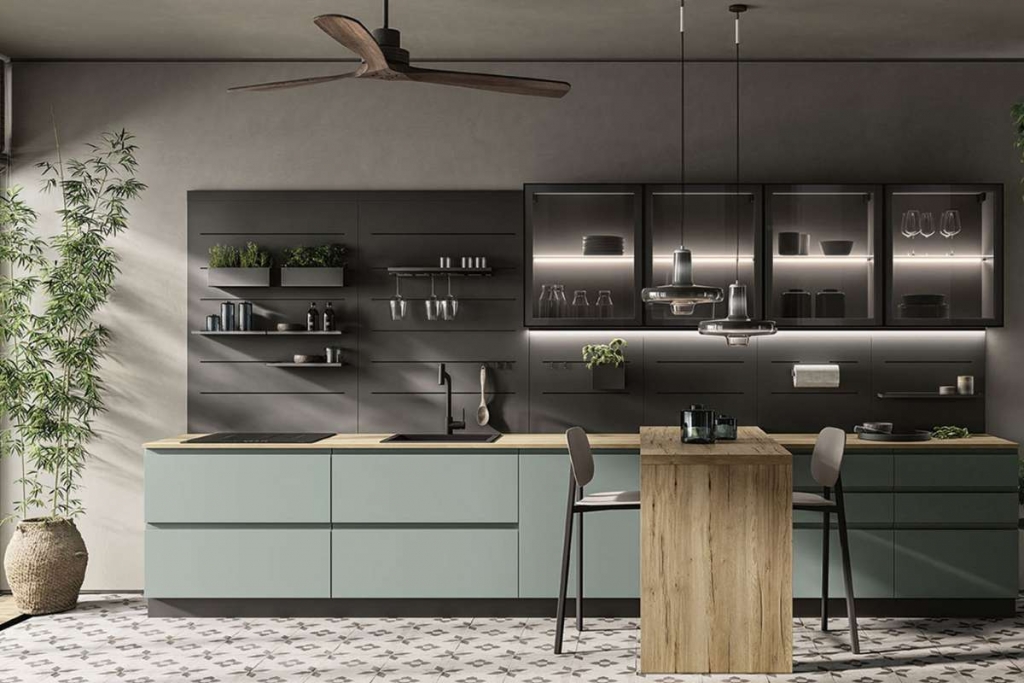 Arredo cucina rettangolare Mobili per cucina piccola