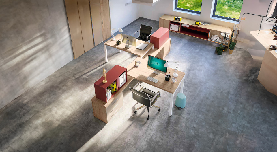 Scrivanie per lavoro da casa Scrivanie per Smart Working