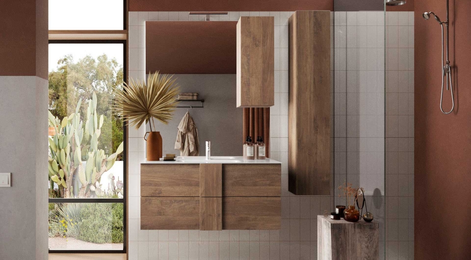 Bagno piccolo Stile Moderno